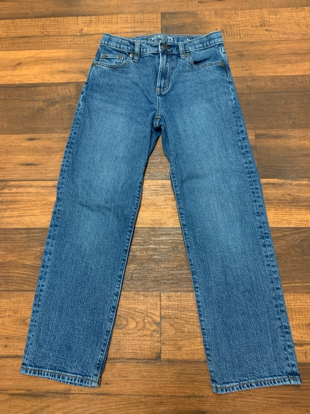 Crewcuts Relaxed Fit  5-Pocket Denim Jeans Size 10 Girls Boys Unisex